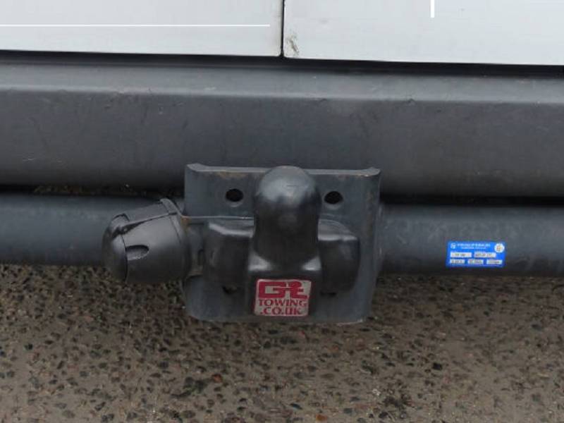 Hire van with tow bar for towing